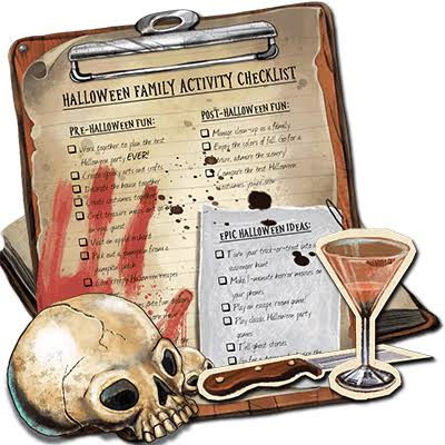 checklist organiser une soirée Halloween adulte J-15 à J-0
