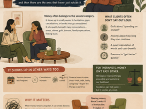 What Clients Don’t Say About Money in Therapy