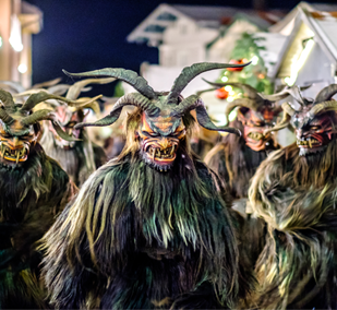 PERCHTENLAUF: UN’OSCURA PARATA NATALIZIA