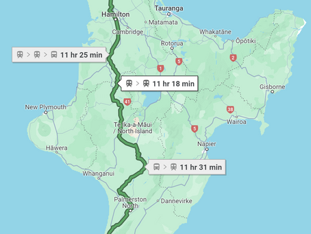 It's over for now. South Island next summer