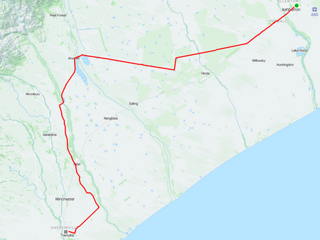 Day 3 Ashburton to Temuka