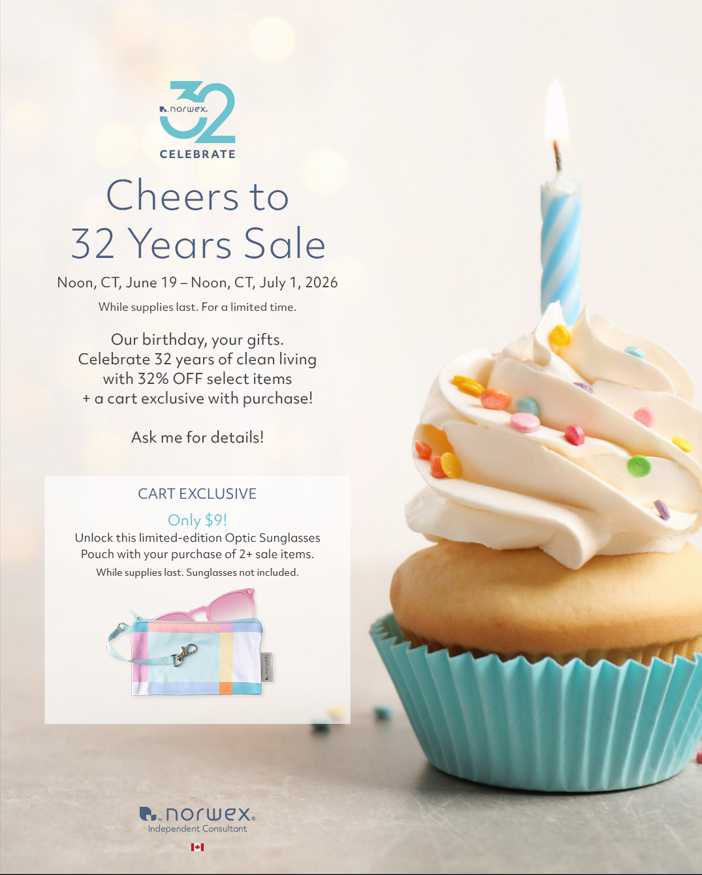 🎂 32 years of helping families clean smarter, not harder.