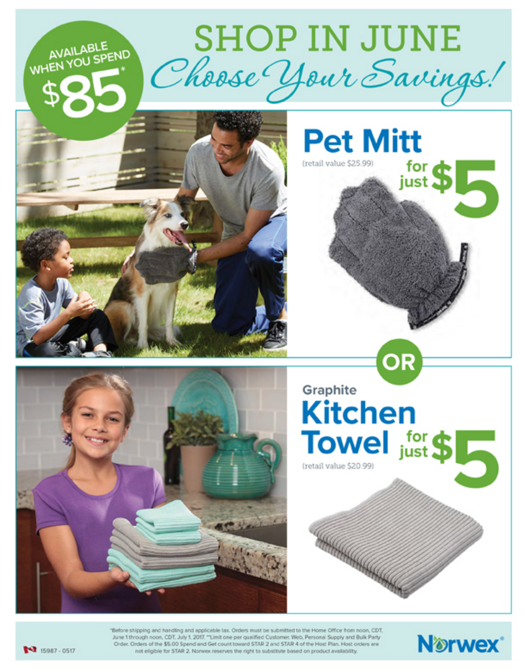 Norwex June 2017 Specials