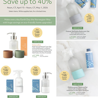 🌿 Save Up to 40% on Norwex — Earth Day Every Day Sale (Canada)