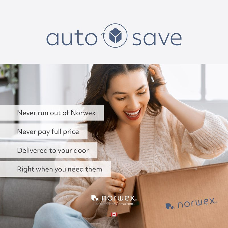 Women opening a Norwex box