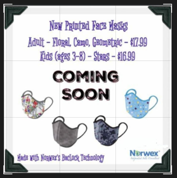 Coming soon! New Norwex masks coming to Canada!