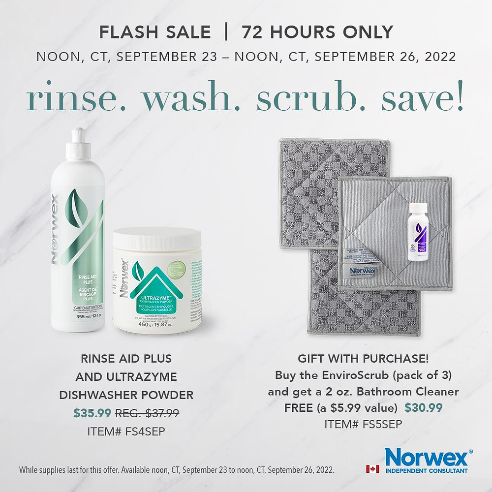 Norwex Flash Sale 72 Hours