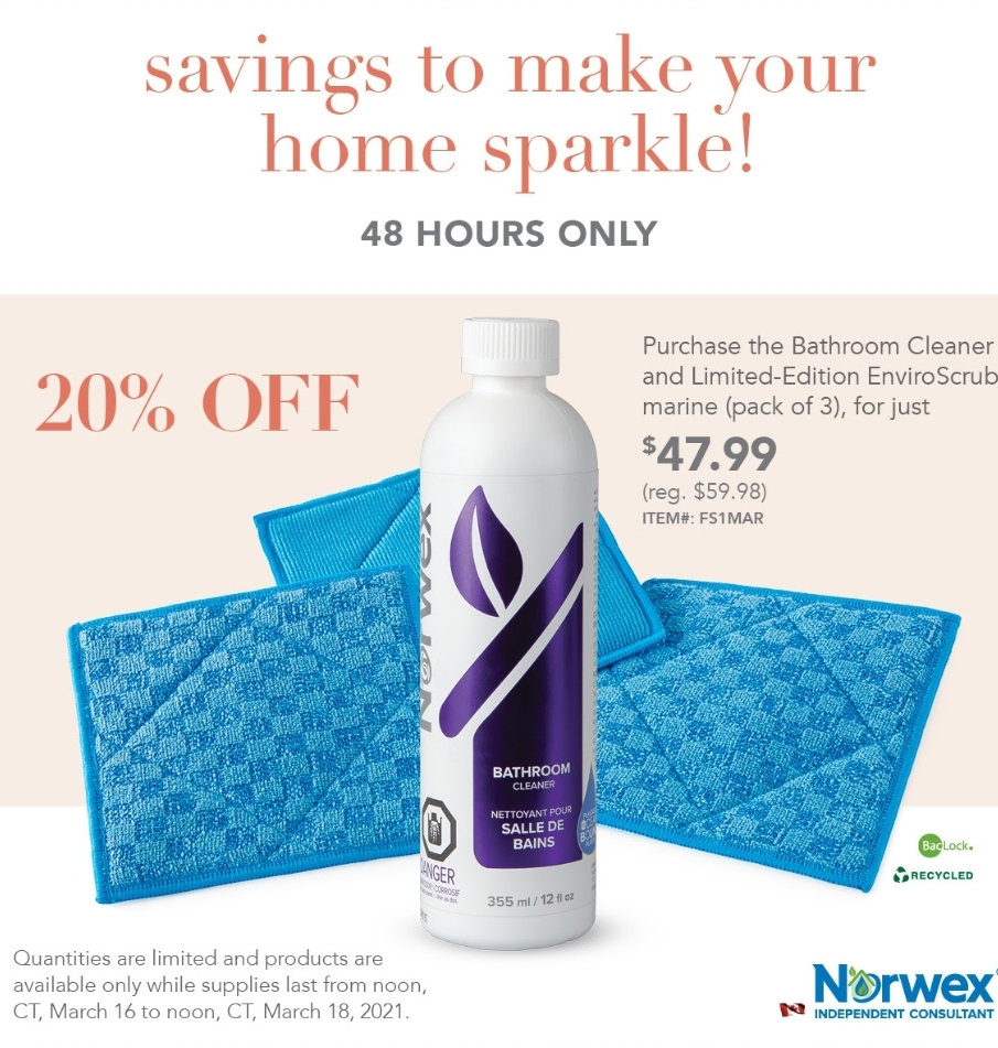 Norwex Flash Sale! View our Spring Cleaners! ⭐️