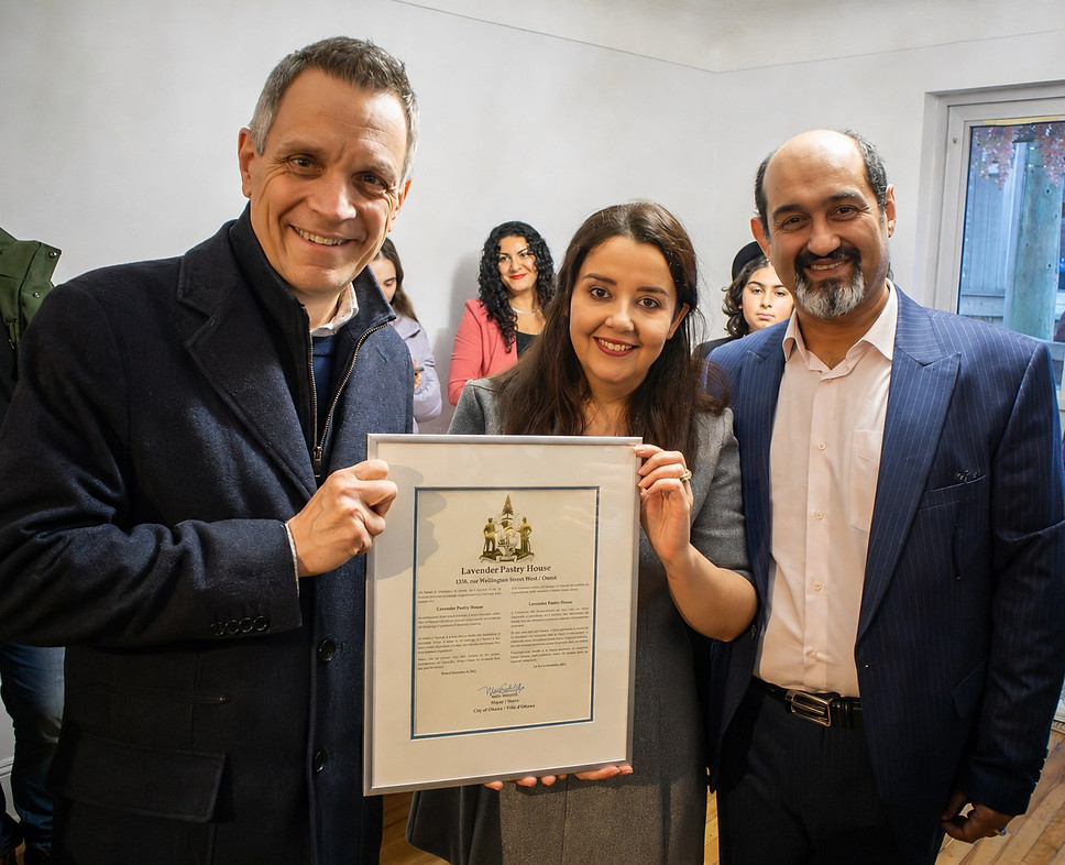 Lavender grand opening with Ottawa Mayor.jpg