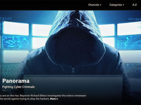 On the 21st July 2025 the BBC broadcast, Panorama Fighting Cyber Criminals.