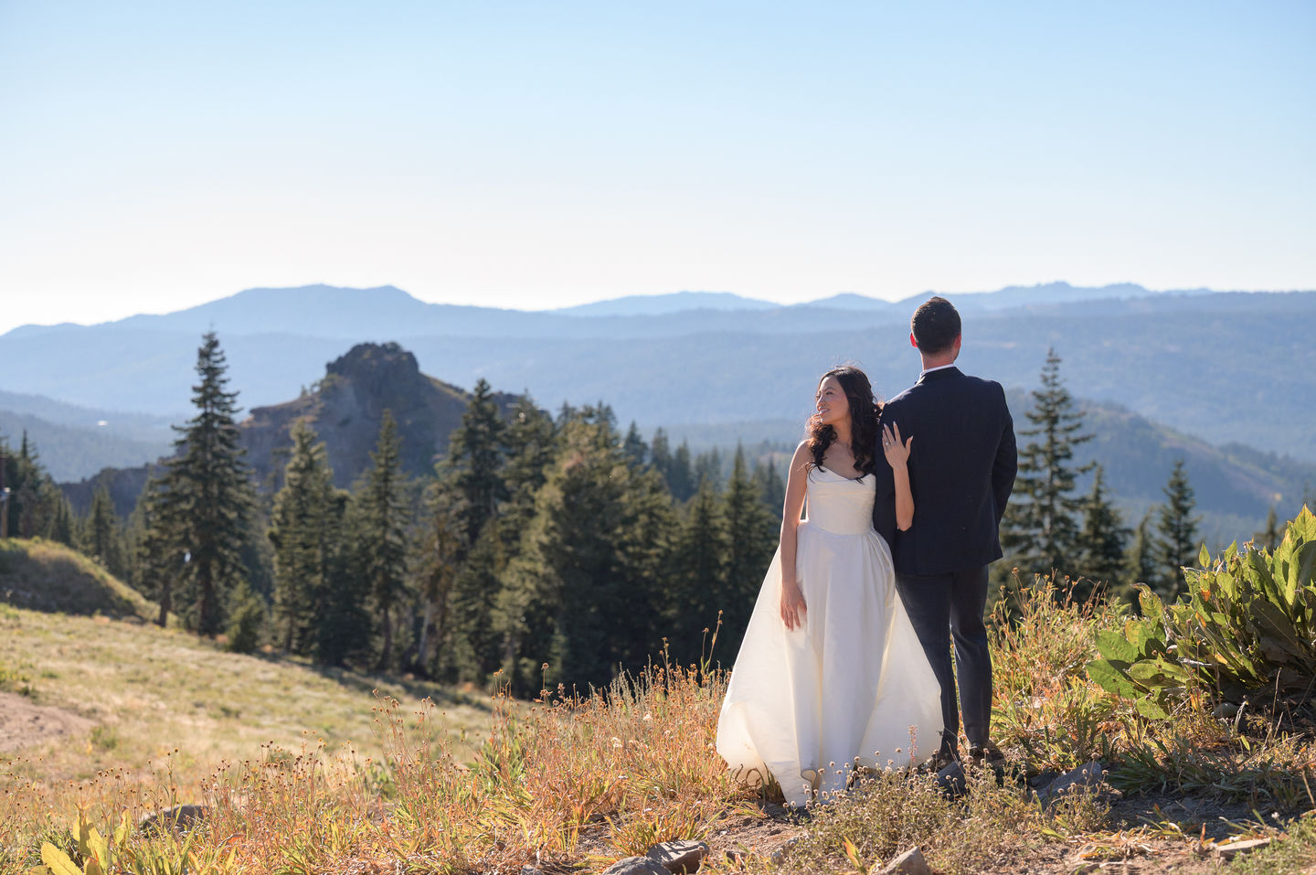 Sugar Bowl ski resort wedding photography