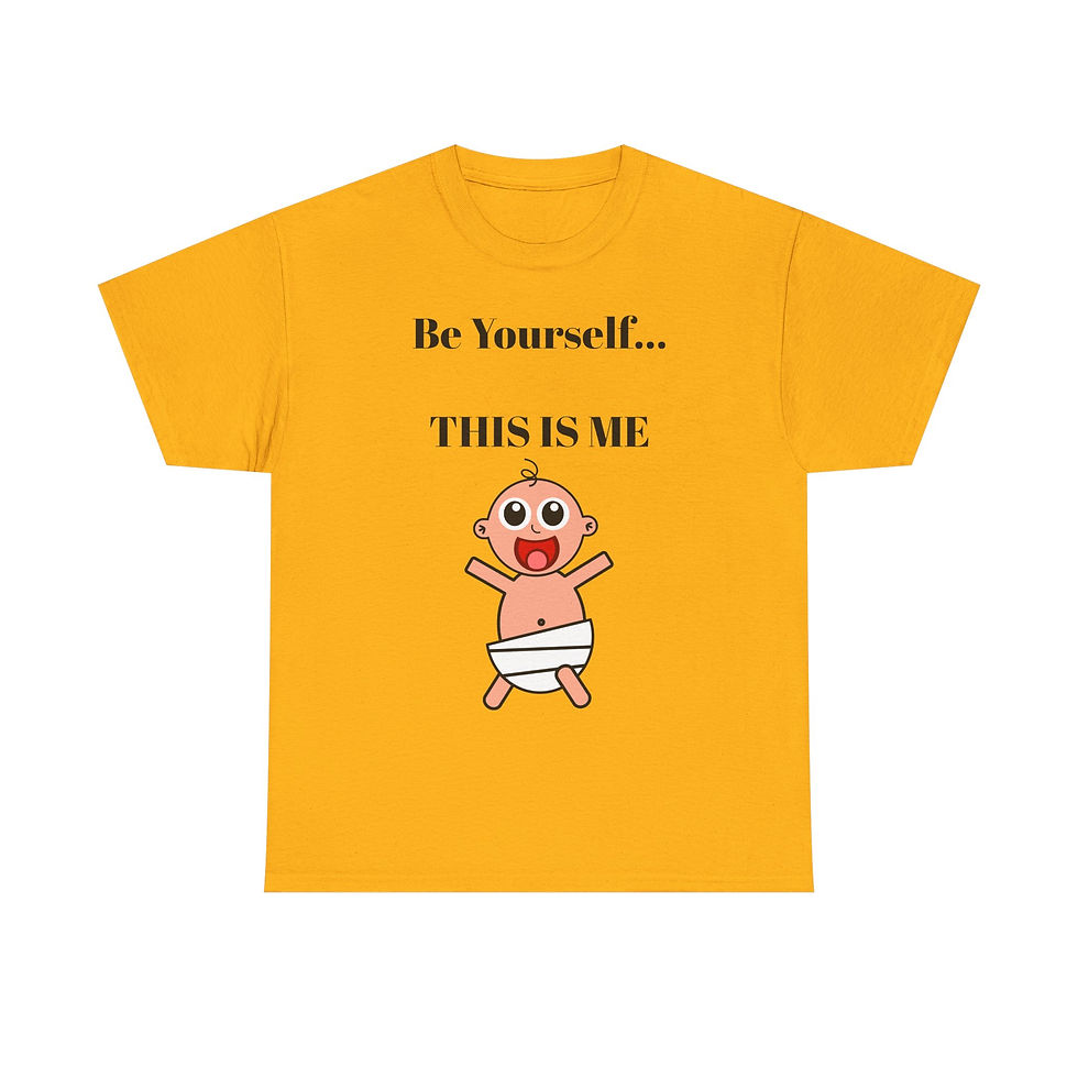 Miniatura: Be Yourself, this me. Plain back. T-Shirt, AOP Print Ships Worldwide
