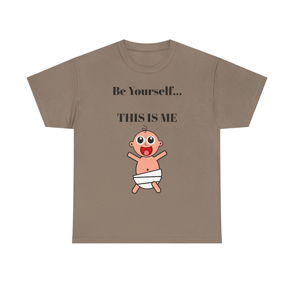 Miniatura: Be Yourself, this me. Plain back. T-Shirt, AOP Print Ships Worldwide