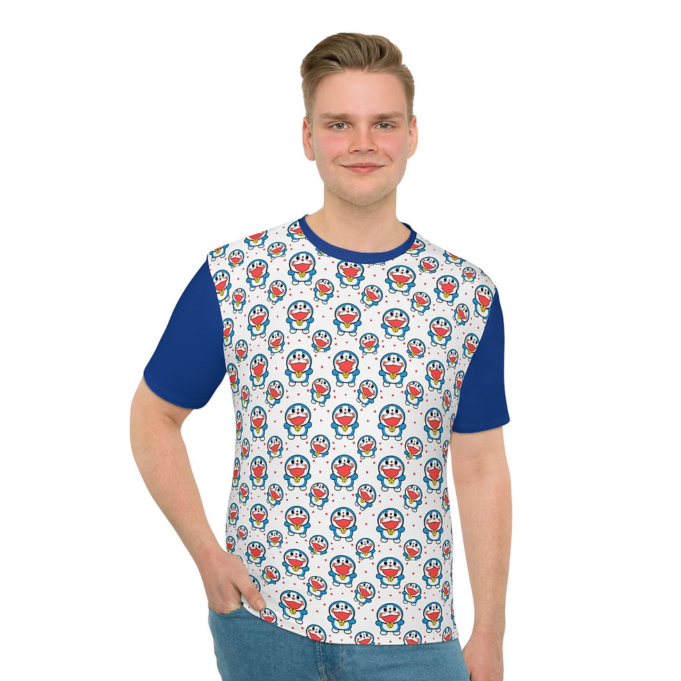 Thumbnail: Cute Adultbaby quality tee Shirt, AOP Print, Worldwide, Unisex 