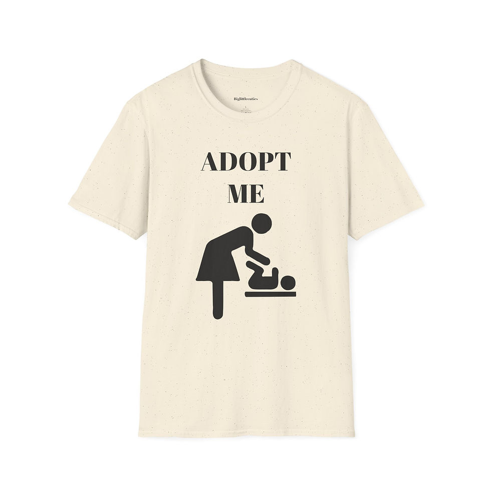Thumbnail: Adopt Me. Printed back. T-Shirt, AOP Print Ships Worldwide
