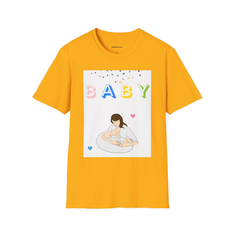 Miniatura: Baby nurtued plain back. ABDL Unisex T-ShirtT-Shirt, AOP Print Ships Worldwide