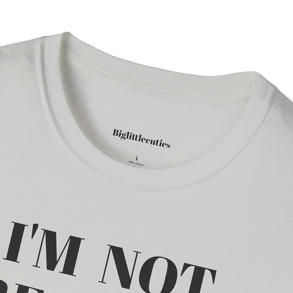 Thumbnail: Ready Grow Up. Plain back. T-Shirt, AOP Print Ships Worldwide