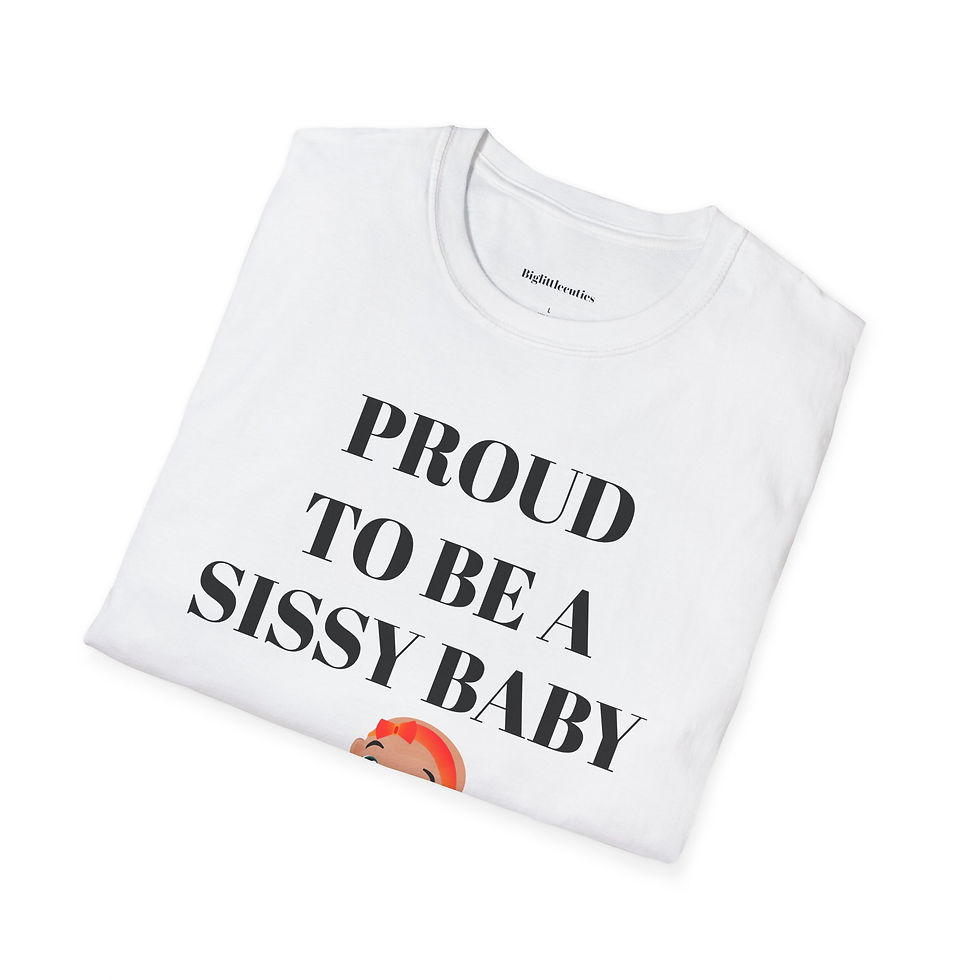 Thumbnail: Sissy Baby. Plain back. T-Shirt, AOP Print Ships Worldwide