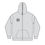 Thumbnail: Adventure Compass Zip Hoodie — Minimal Emblem Men's Full‑Zip