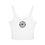 Thumbnail: MJ Circle Logo Women's Spaghetti Strap Crop Tank