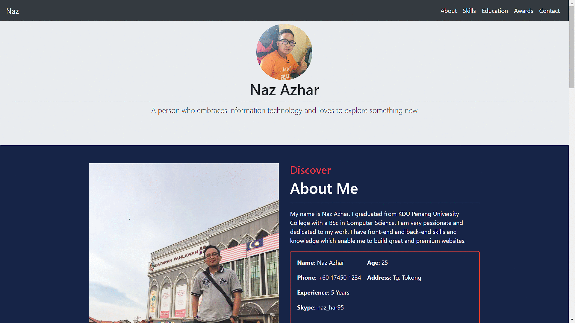 (GIF_Img)ProgC-Proj_2-My Profile.gif
