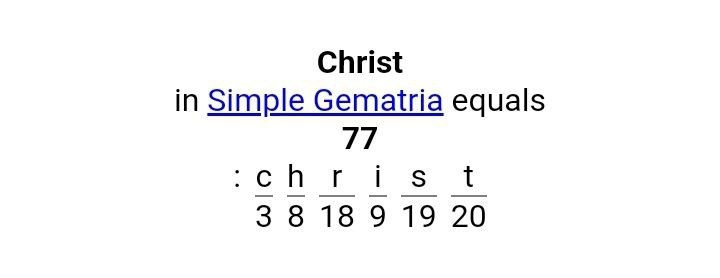 https://www.gematrix.org/?word=Christ+