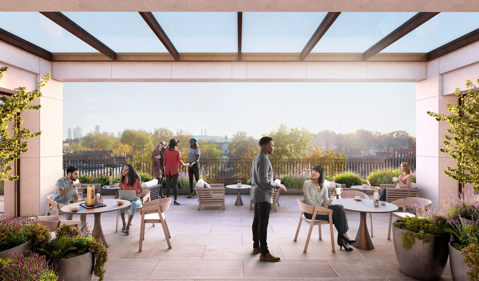 roof terrace cgi