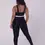 Miniatura: Conjunto legging compressão cós cruzado + top