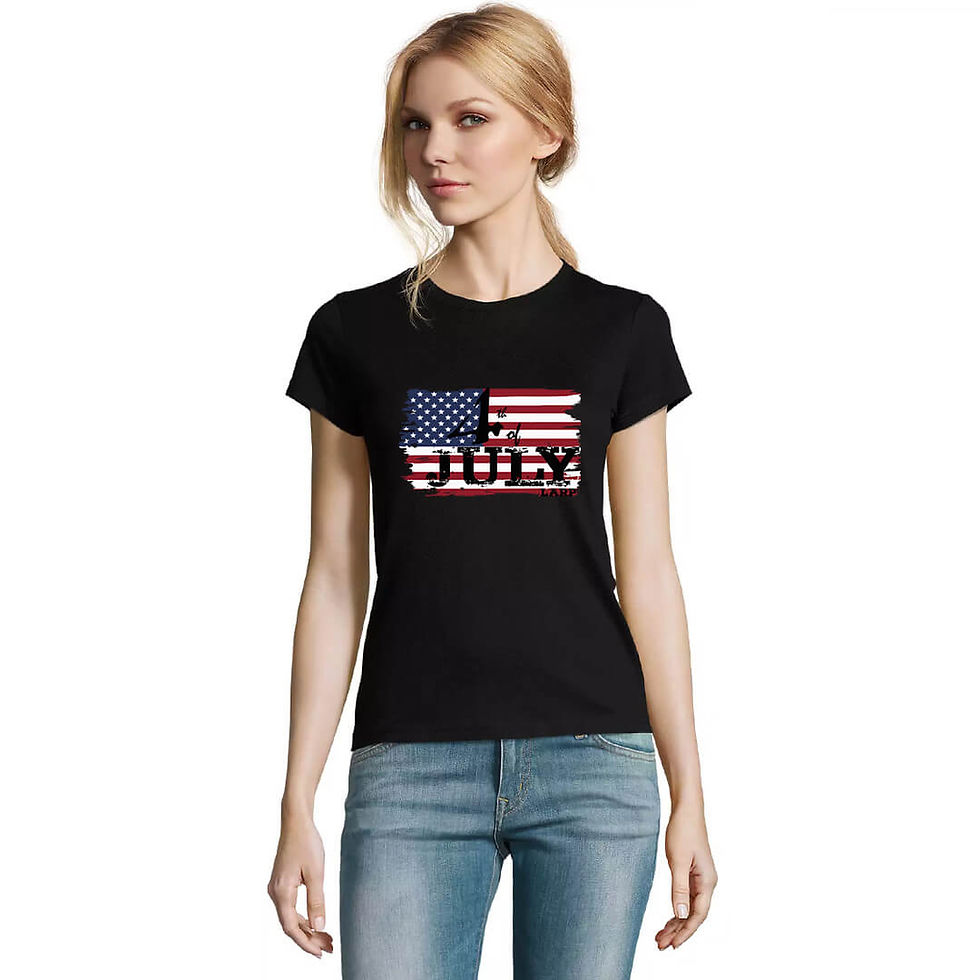4th of July - women's shirt