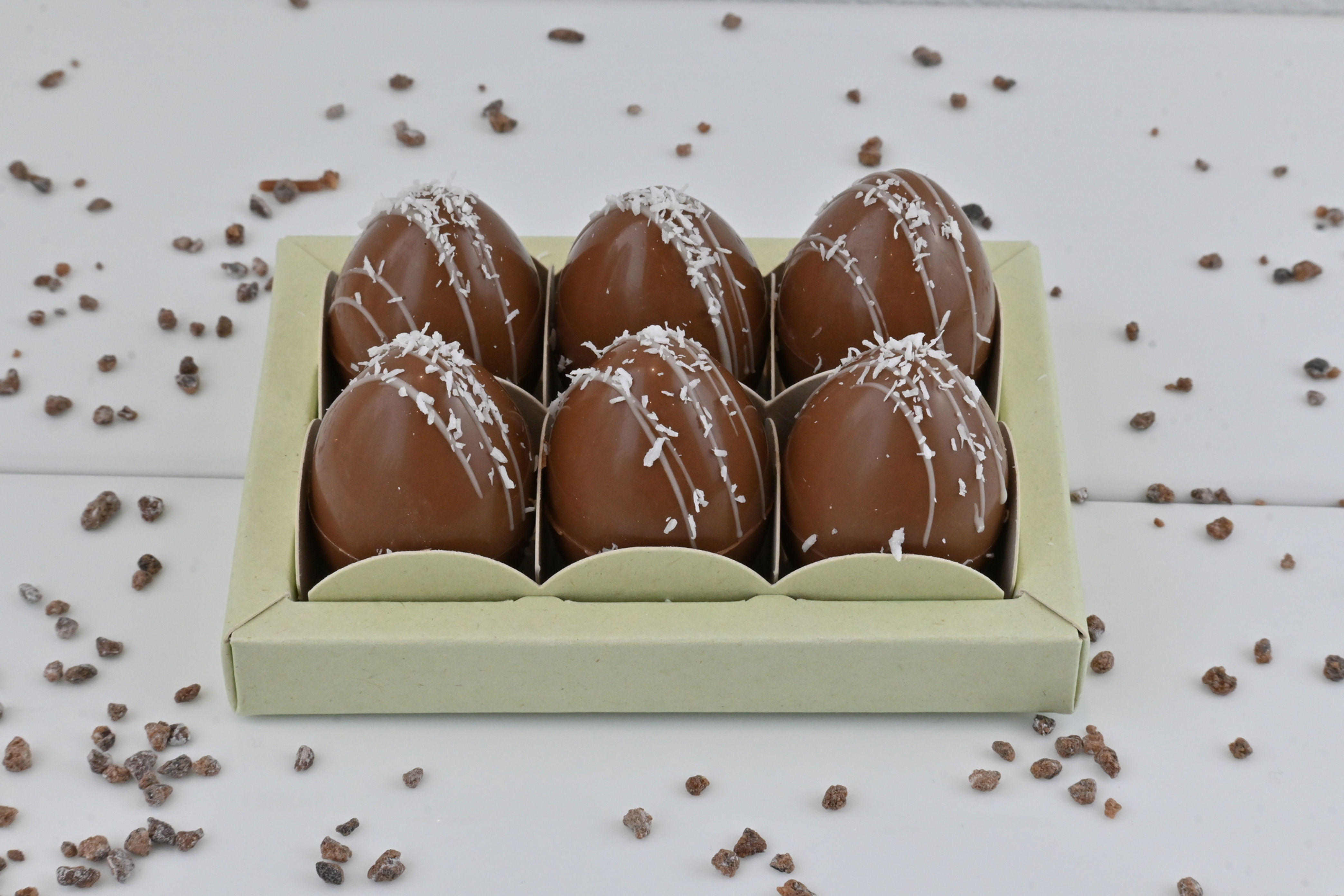 Kokosnuss-Pralinen Eier