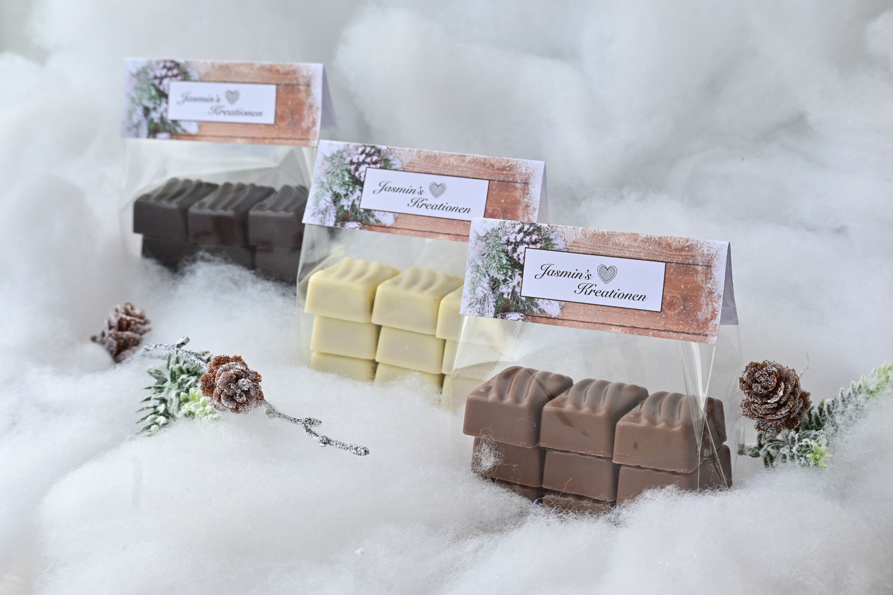 Mandelpralinen Häppchen