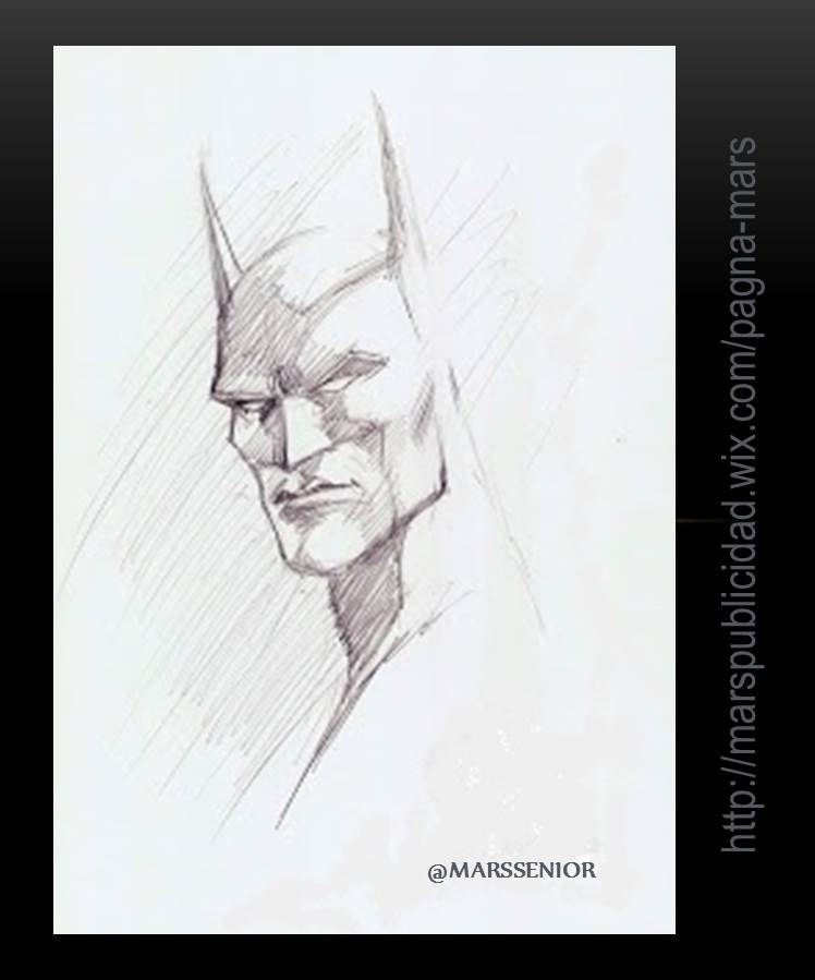 Batman a lapiz 3 digitalizado