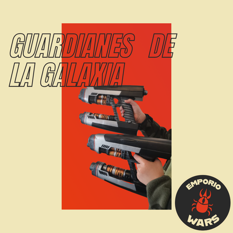 Blaster "Elemental Gun" de Los Guardianes de la Galaxia.