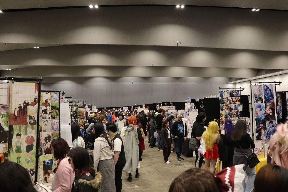The Animaga Artist Alley. (Credit: Patrick Lyne)