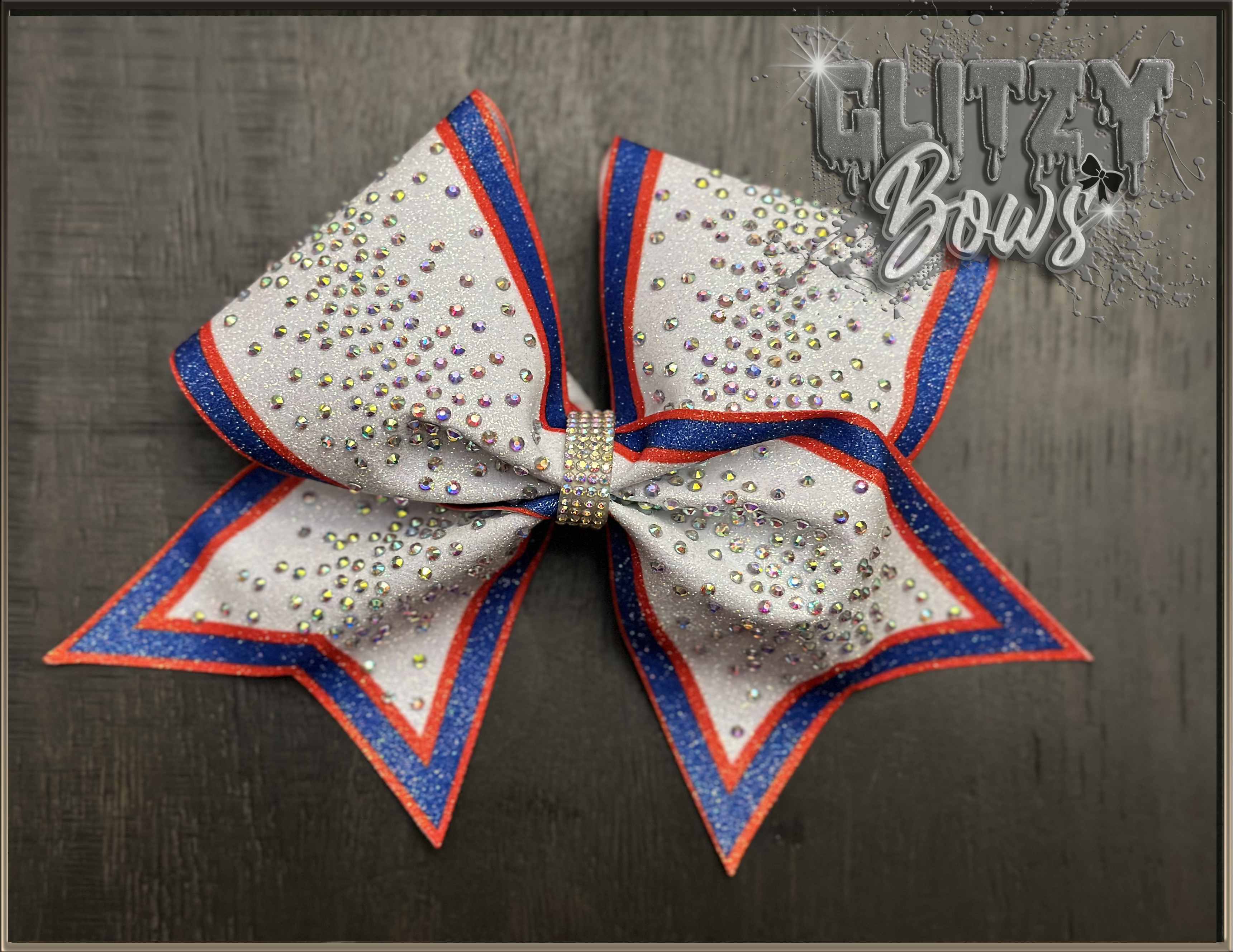 Red White and Blue With a hint of bling