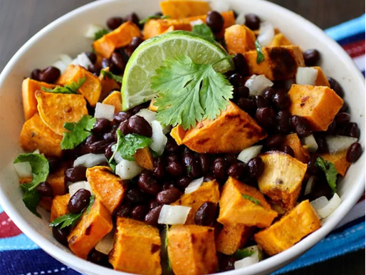 Sweet Potato and Black Bean Salad