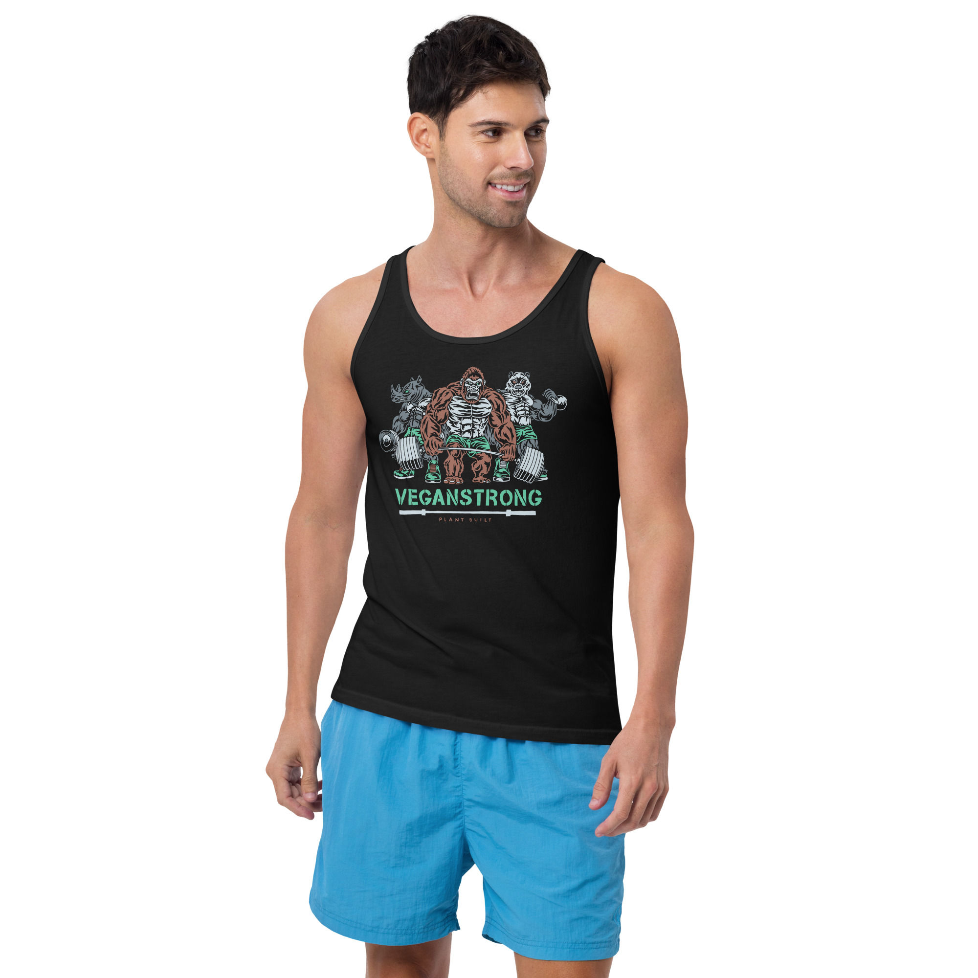 Vegan Strong Plant Built Unisex Tank