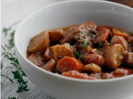 Seitan Portabello Autumn Stew