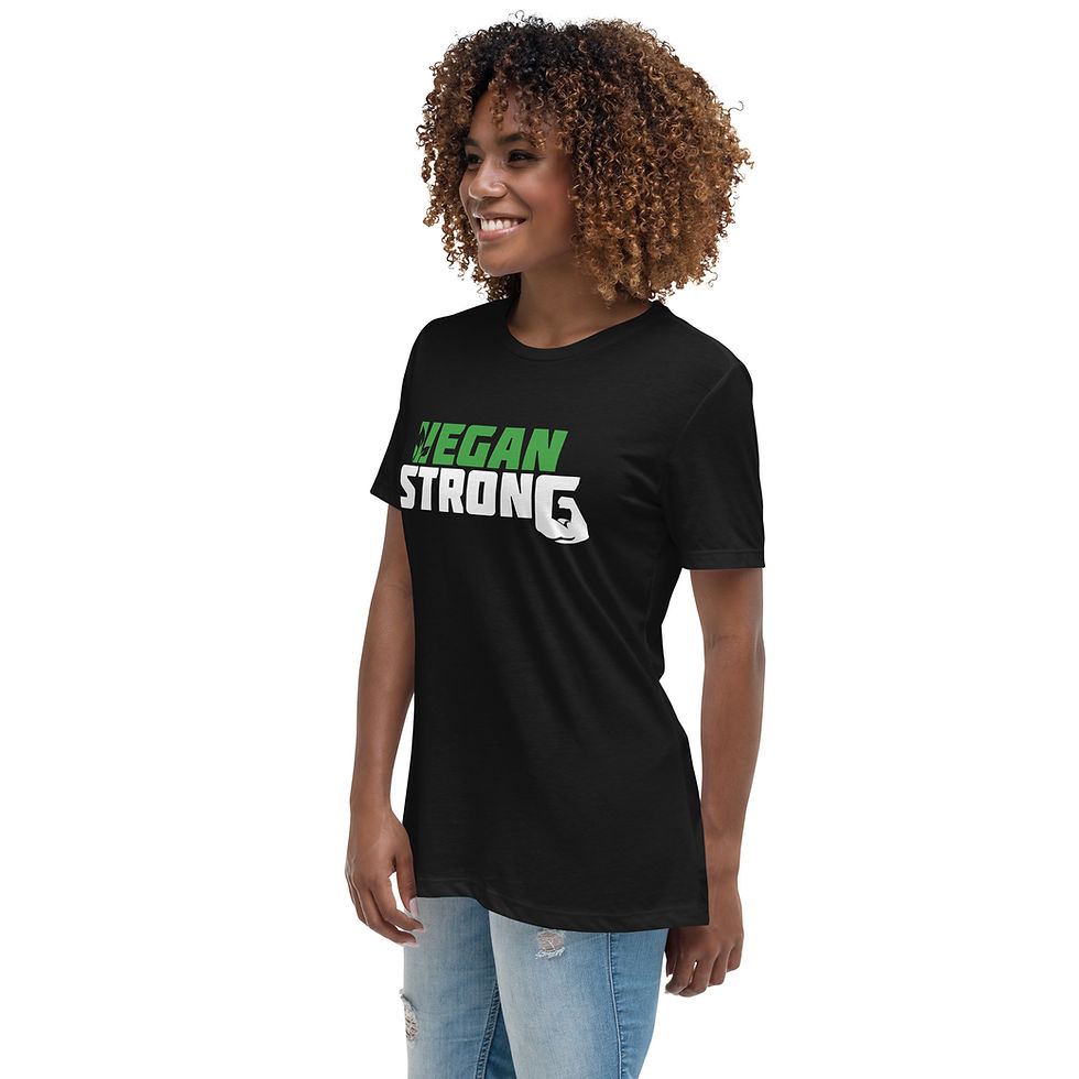 Thumbnail: Women's Vegan Strong Relaxed T-Shirt