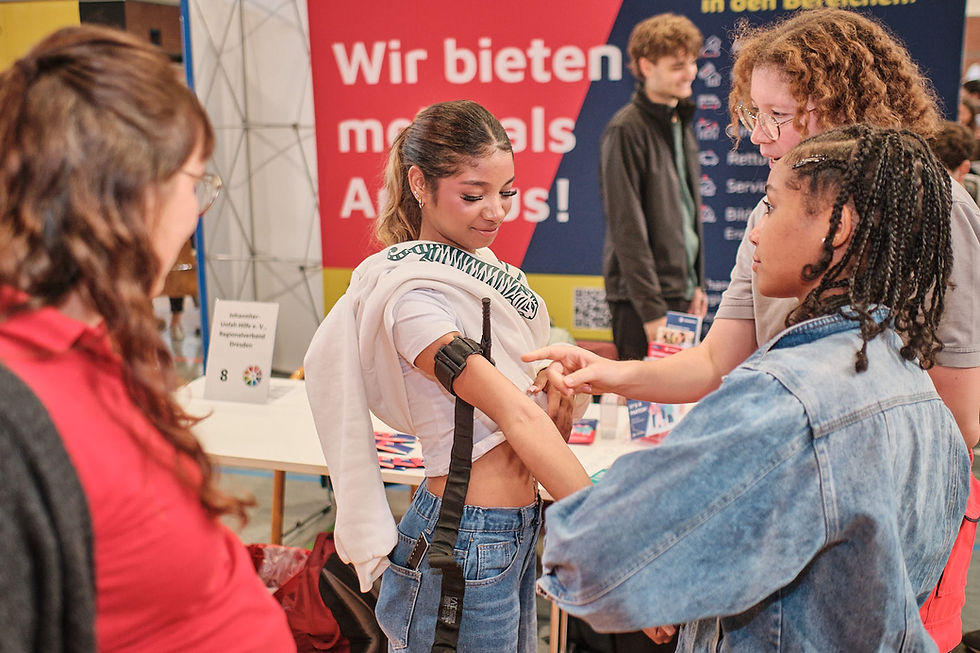 Impressionen von der Praktikums- und Lehrstellenbörse Prohlis