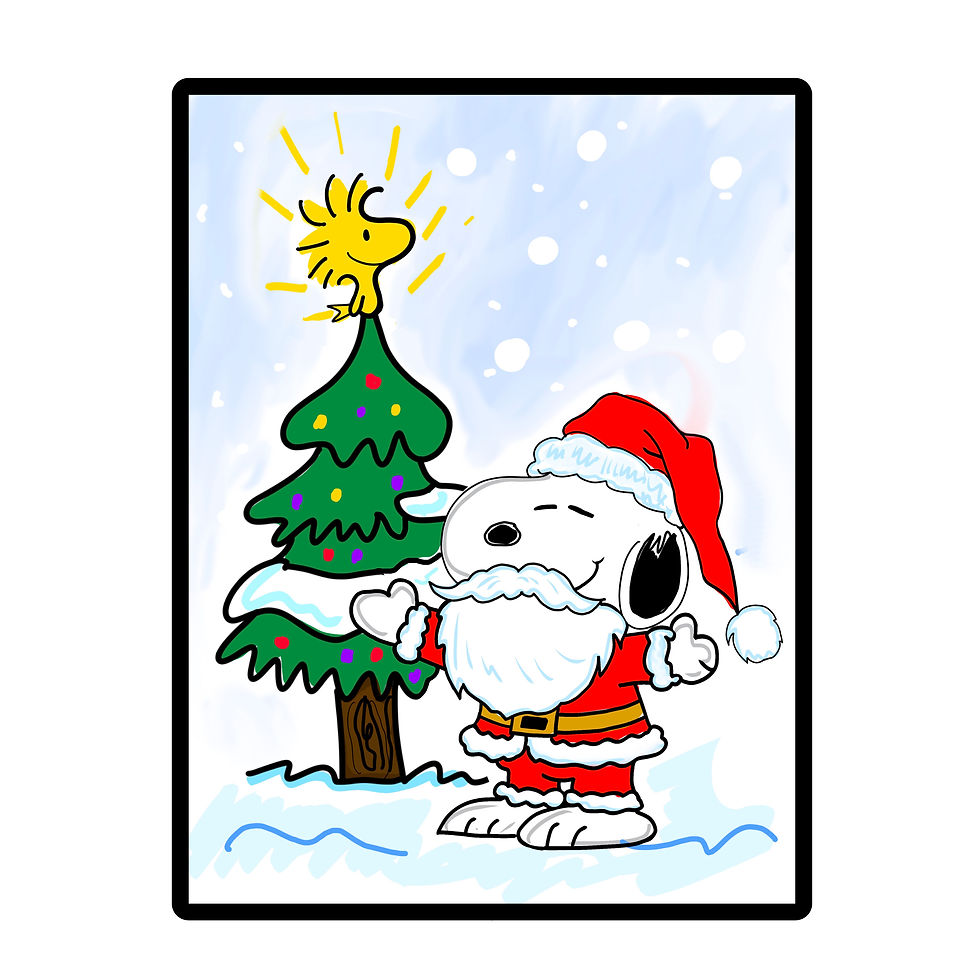 Thumbnail: Santa Snoopy 