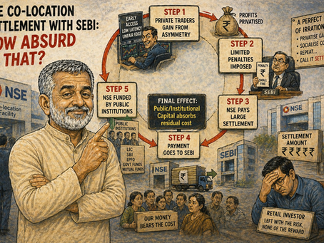 NSE Settlement and the Arithmetic of Absurdity