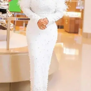 Miniaturbild: Bodycon sheer mesh party dress