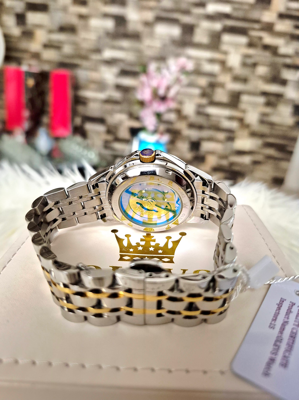 Miniatura: Reloj olevs automático para caballero, 42mm