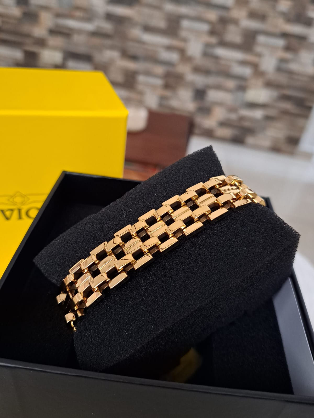 Pulsera invicta para caballero, 22cm