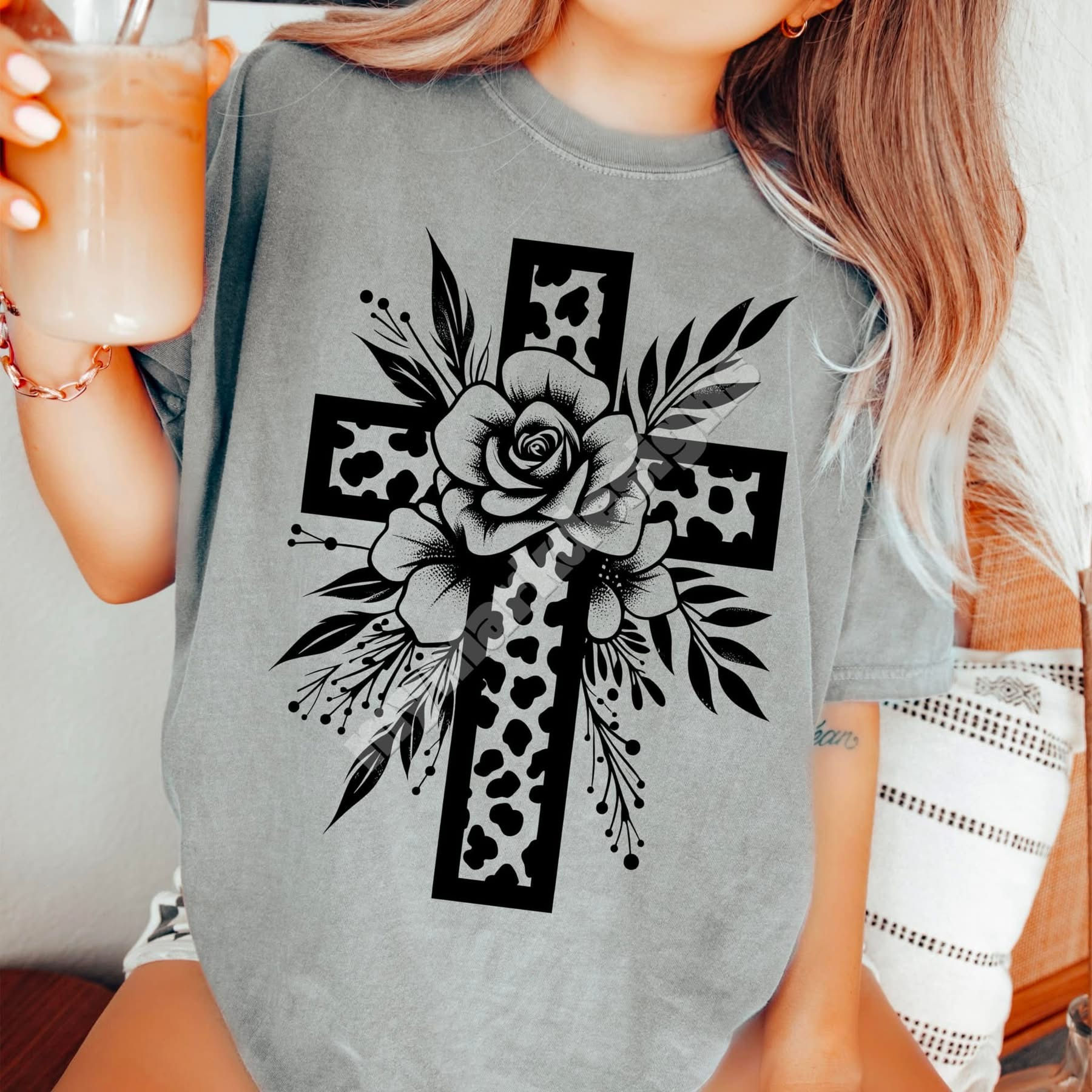 Floral Cross