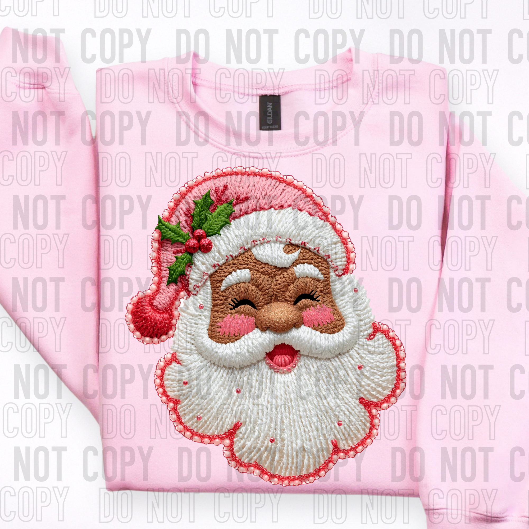 Santa Pink Faux Yarn