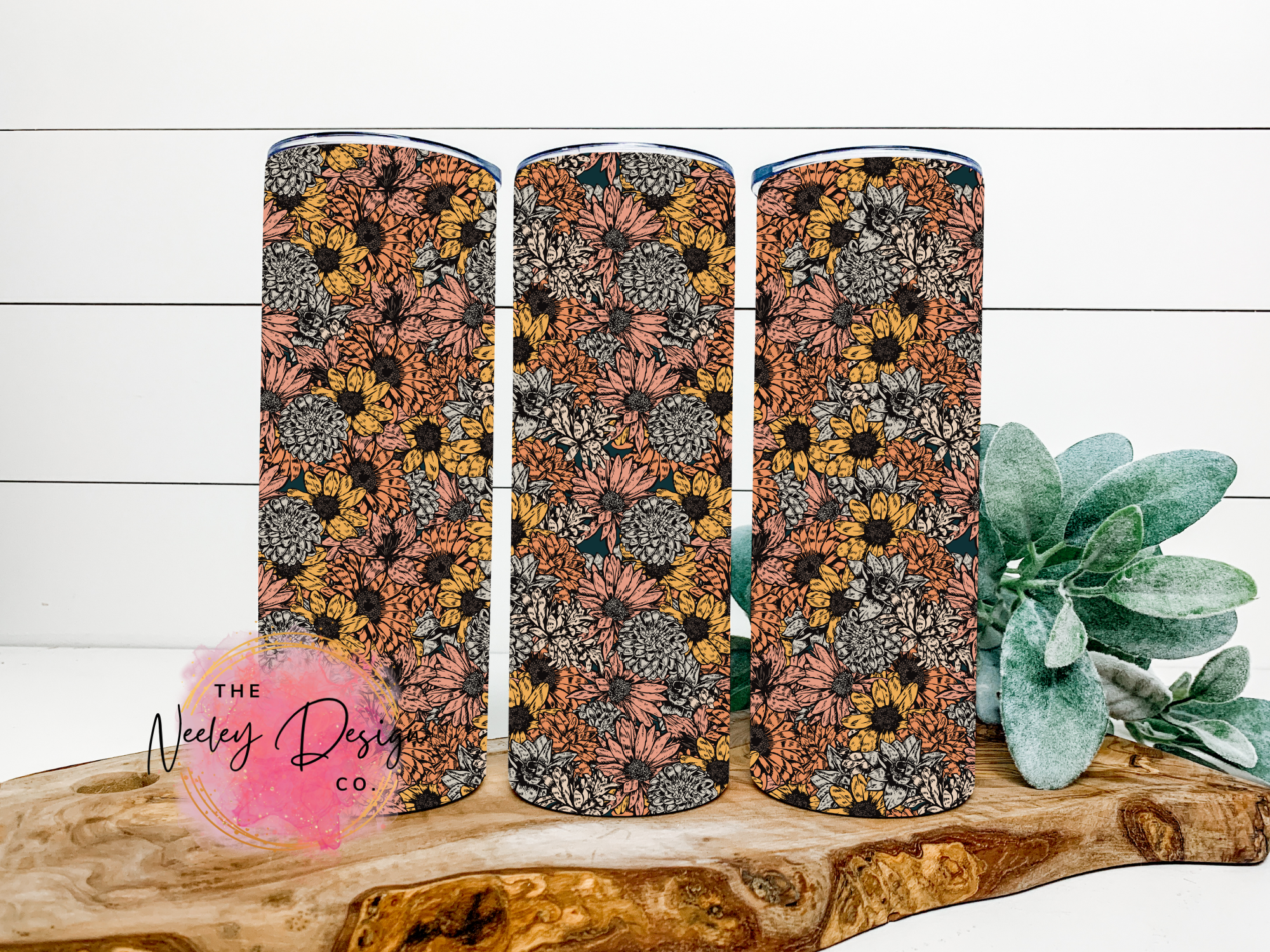 Spring Flower Tumbler