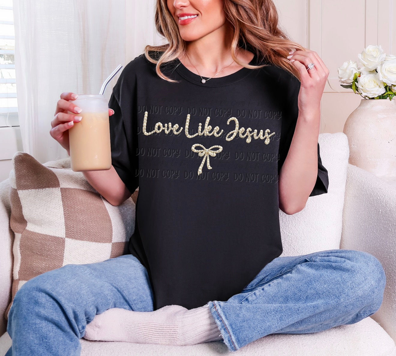 Live Like Jesus Faux Pearl 