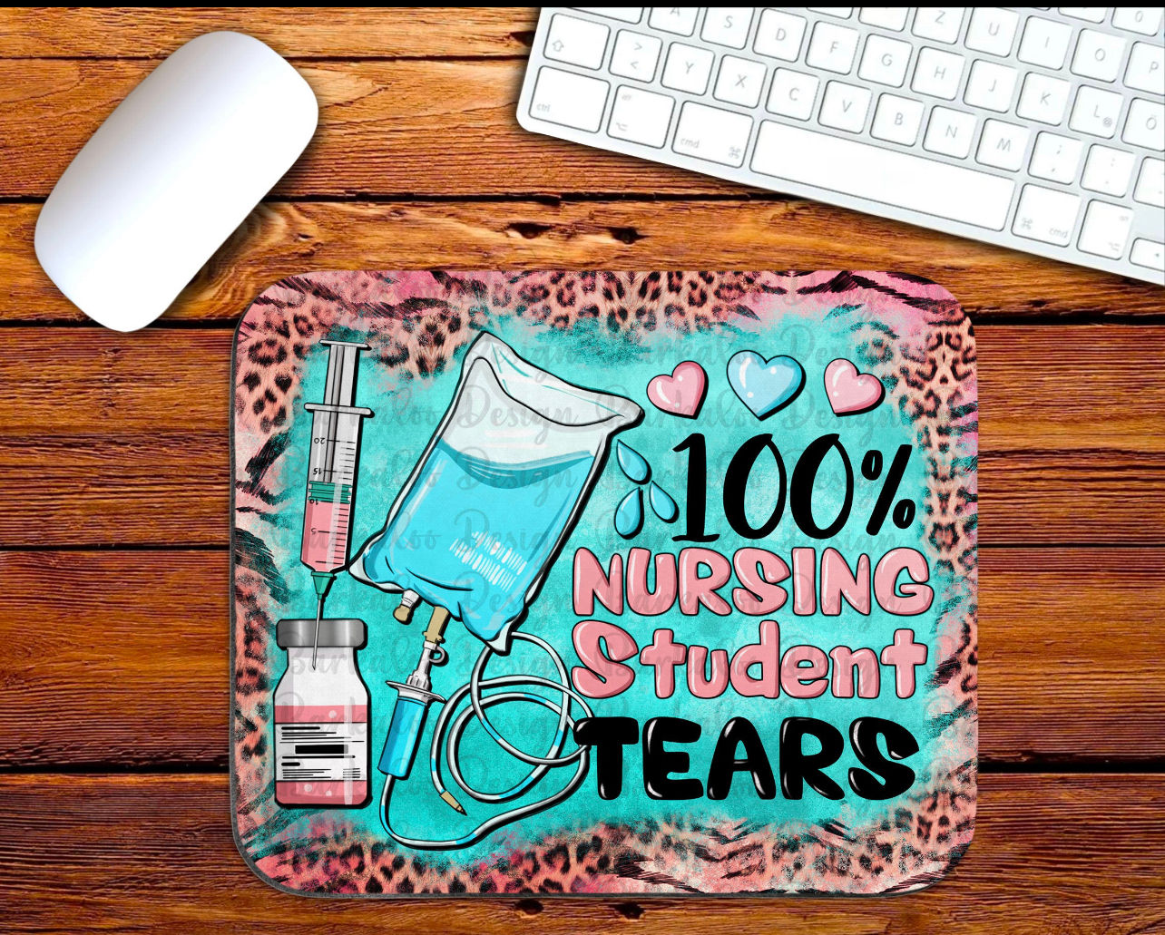Nursing Student Tears Mouse Pad